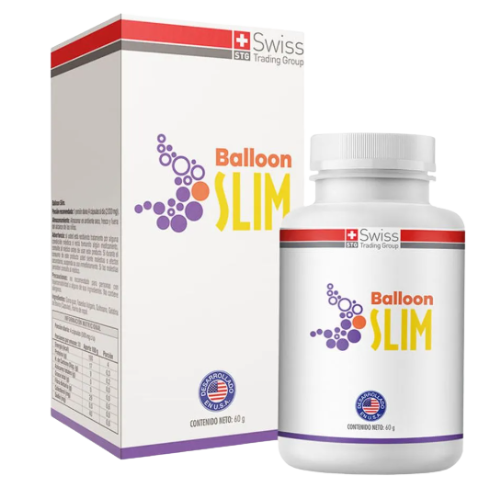 frasco de capsulas de ballon slim